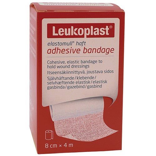 Leukoplast Elastomull Haft White 8cmx4m 1