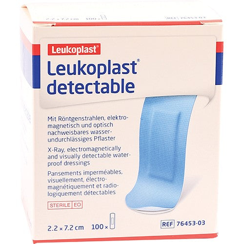 Leukoplast Plasters Blue 22X72mm 100