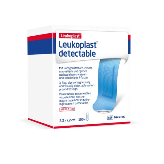 Leukoplast Plasters Blue 22X72mm 100