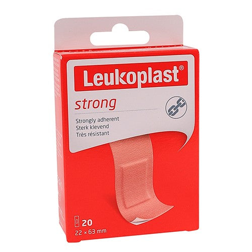 Leukoplast Strong 22X63mm Tan 20