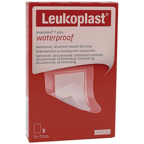 Leukoplast T Plus Waterproof 5X7.2cm 5