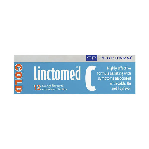 Linctomed C 12 Effervescent Tablets