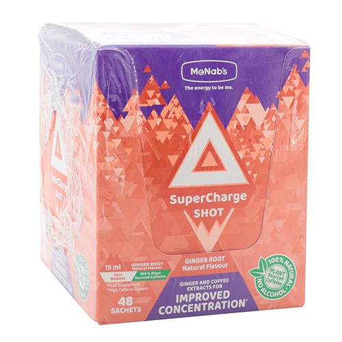 Mcnabs Supercharge Liquid Ginger Sachet 48