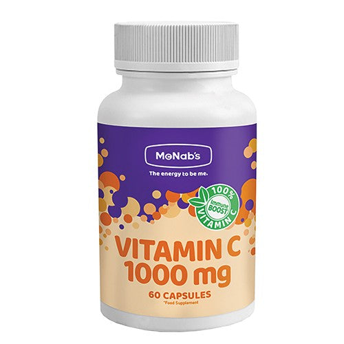 Mcnabs Vitamin C 1000mg Capsules 60