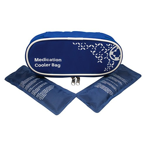 Medication Cooler Bag +2 Reusable Ice Packs