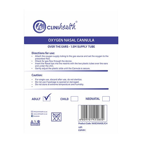 Nasal Cannula- Adult Clinihealth 1