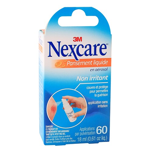 Nexcare No Sting Liquid Bandage Spray 1 Cura Pharm