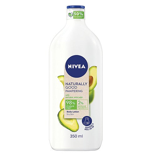Nivea Body Lotion Naturally Good Avocado 350ml Cura Pharm