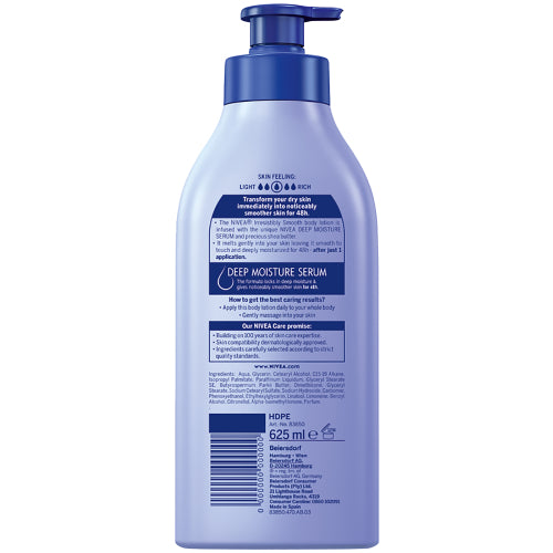 Nivea Body Lotion Smooth 625ml Cura Pharm
