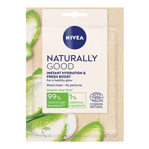 Nivea Face Sheet Mask Naturally Good 1 Piece Cura Pharm