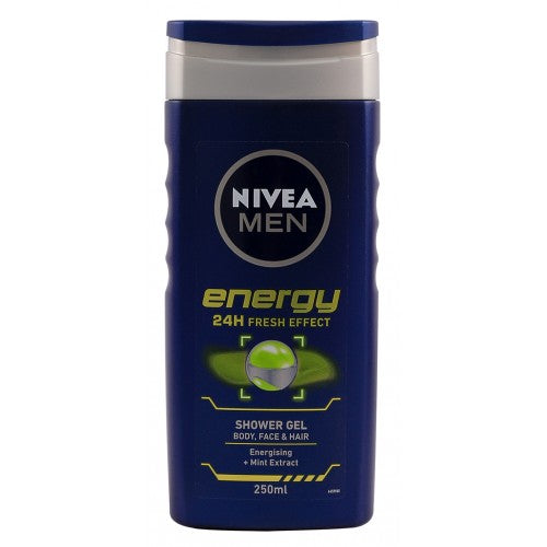 Nivea Shower Gel Energy For Men 250ml Cura Pharm