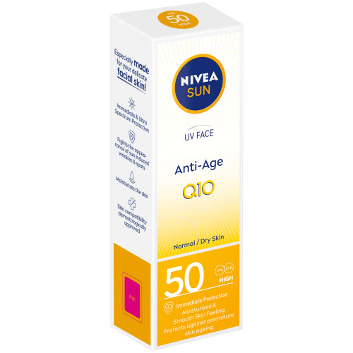 Nivea Sun Face Q10 Anti-Age & Anti-Pigments SPF50 50ml
