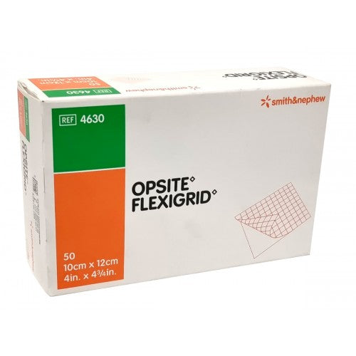 Flexigrid Opsite Flexigrid 100mm X 120mm 4630 50 – Cura Pharm