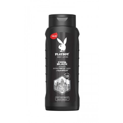 Playboy Hand & Body Lotion - Code Black 400ml