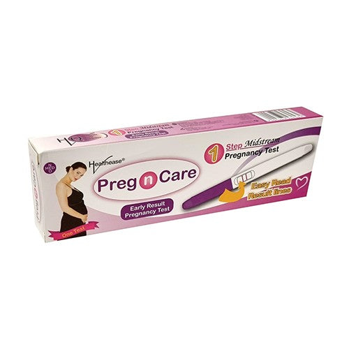 Pre Testing Mid Stream Pregnancy Test Midstream Preg N Care 4 – Cura Pharm