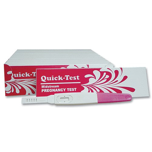 Quick Mini Midstream Pregnancy Test 10