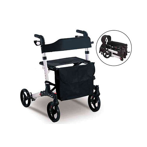Rollator 4 Wheel With Bag Swiss Mobiliti