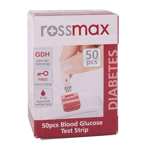 Rossmax Glucometer Test Strips 50