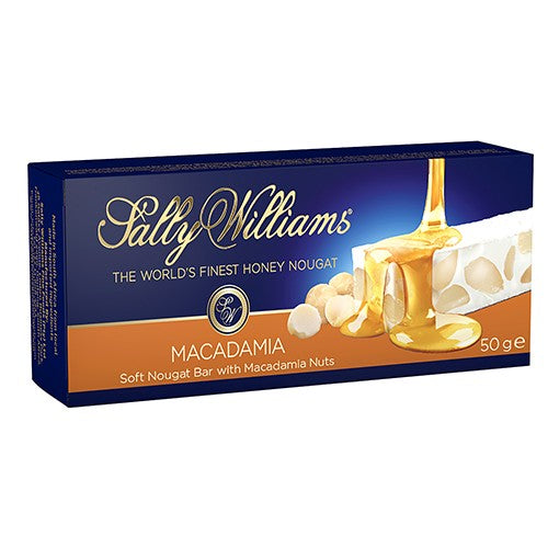 Sally Williams Nougat Macadamia Bars 50g x 24