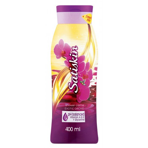 Satiskin Shower Gel-Exotic Orchid 400ml