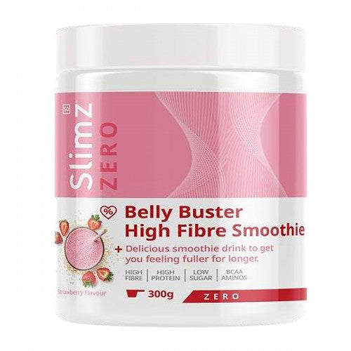 Slimz High Fibre Smoothie Strawberry & Cream 300g Cura Pharm