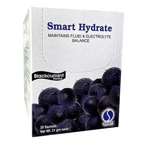 Smart Hydrate 21g Blackcurrant 20 Sachets – Cura Pharm