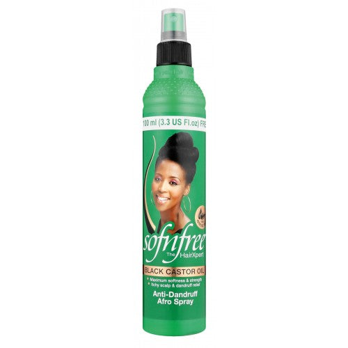 Sofnfree Black Castor Oil Afro Spray 350ml