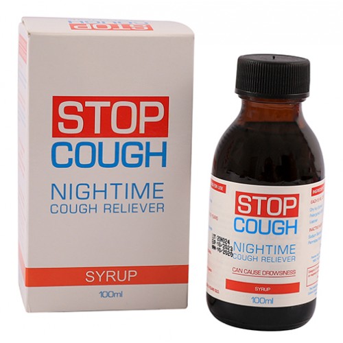Stop Cough Nightime 100ml Sc Cura Pharm