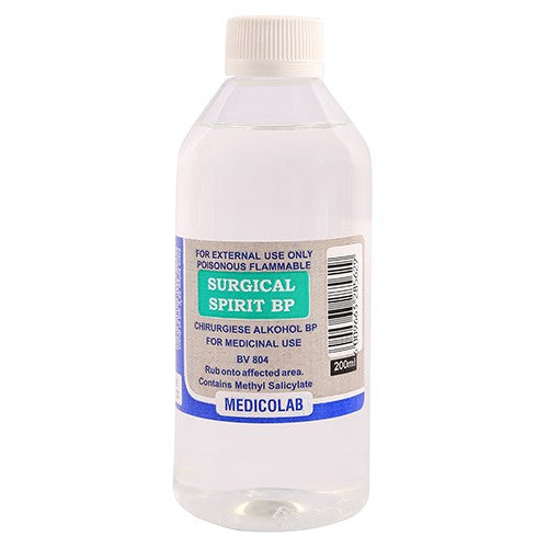Surgical Spirits 200ml Medicolab – Cura Pharm