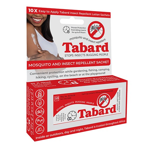 Tabard Mosquito & Insect Repel Sachets 10