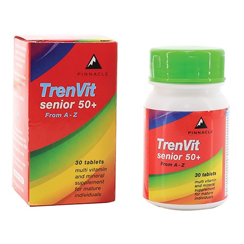 Trenvit Senior 50+ Tablets 30 Pinnacle