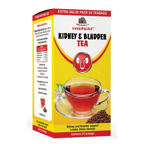 Uvukahlale Kidney & Bladder Tea 24 Tea bags – Cura Pharm