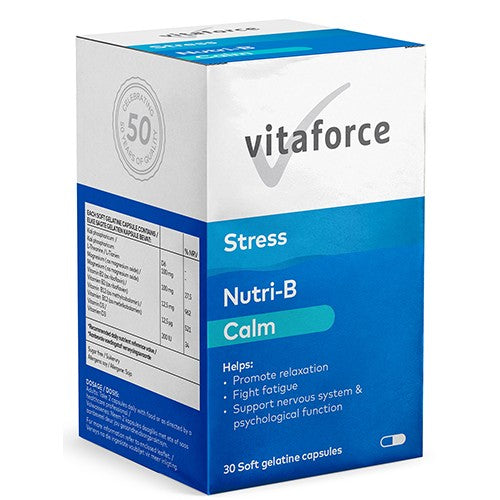Vitaforce Nutri-B Calm 30 Softgel Capsules
