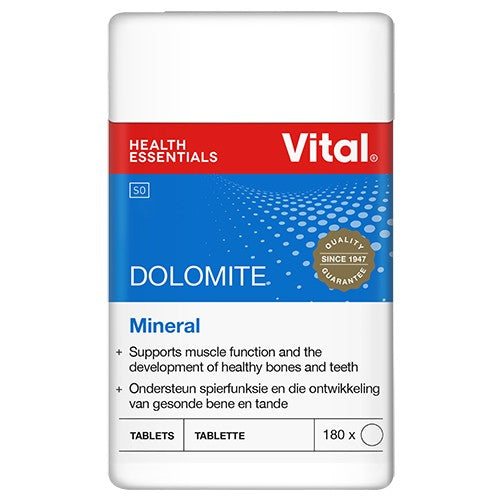 Vital Dolomite Vitamin Tablets 180