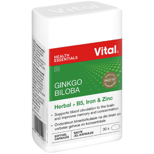 Vital Ginkgo Biloba 30