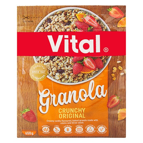 Vital Granola Crunchy Original 650g