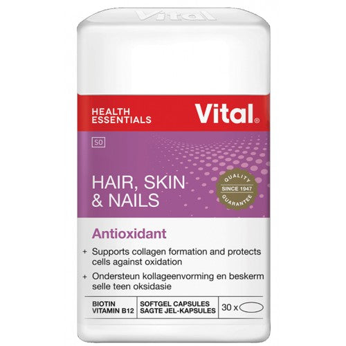 Vital Hair Skin & Nails Capsules 30