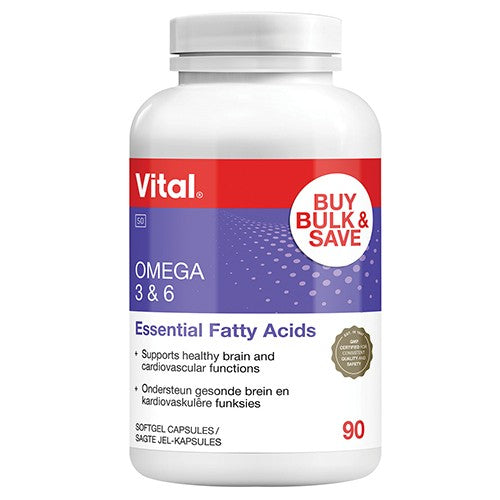 Vital Omega 3&6 Concentrate Capsules 90