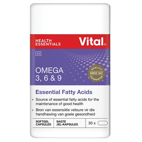Vital Omega 3&6&9 Capsules 30