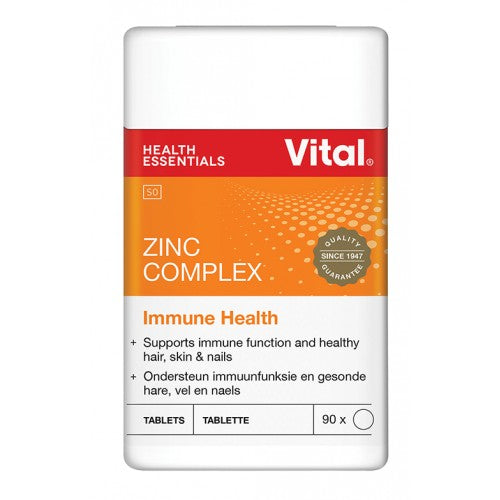 Vital Zinc Vitamin Pack Tablets 90 Cura Pharm