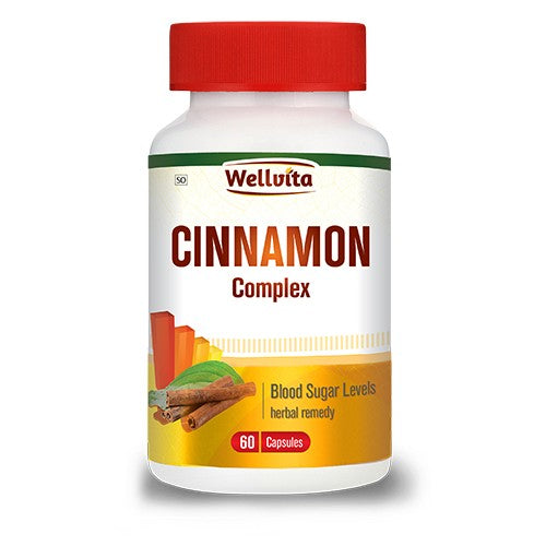 Wellvita Cinnamon Complex 60 Capsules