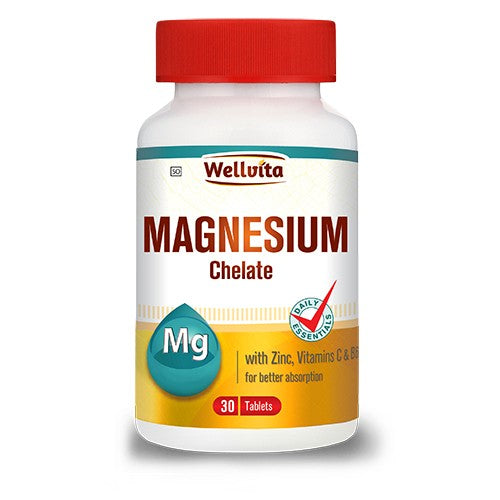 Wellvita Magnesium Chelate 30 Tablets