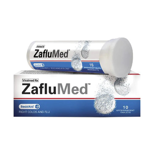 Zaflumed Cold & Flu Support 10 Effervescent Tablets