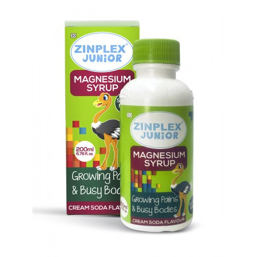 Zinplex Junior Magnesium Syrup 200ml Cura Pharm