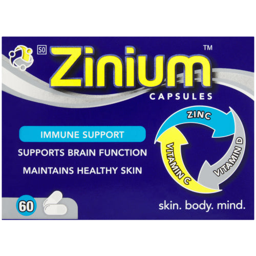 Zinium Capsules 60
