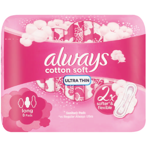 Always Ultra Soft Long 8