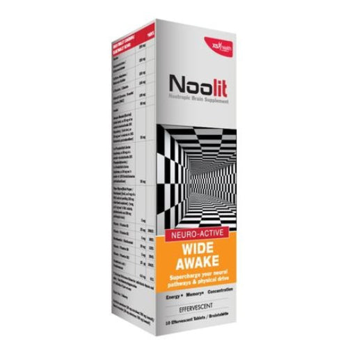 Noolit Wide Awake Neuro-active 10 Effervescent Tablets