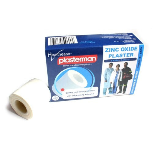 Zinc Oxide Tape 5cm x 5m Healthease 6