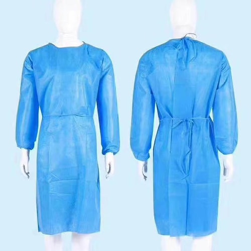 Sterile Reinforced SMS Fabric Disposable Gown x1000