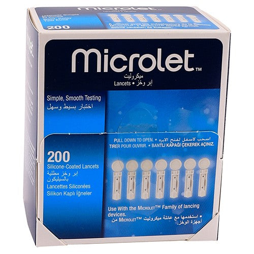 Microlet Lancets Bayer 200s Grey